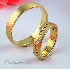 LK-229 Arany karikagyűrű, jegygyűrű