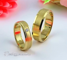 LK-364 Arany karikagyűrű, jegygyűrű