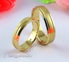 LK-370 Arany karikagyűrű, jegygyűrű
