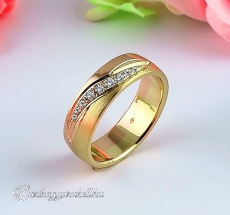 LK-466 Arany karikagyűrű, jegygyűrű