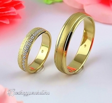 LK-497 Arany karikagyűrű, jegygyűrű
