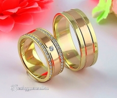 LK-500 Arany karikagyűrű, jegygyűrű