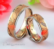 LK-513 Arany karikagyűrű, jegygyűrű