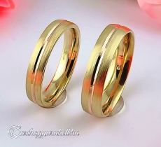 LK-519 Arany karikagyűrű, jegygyűrű